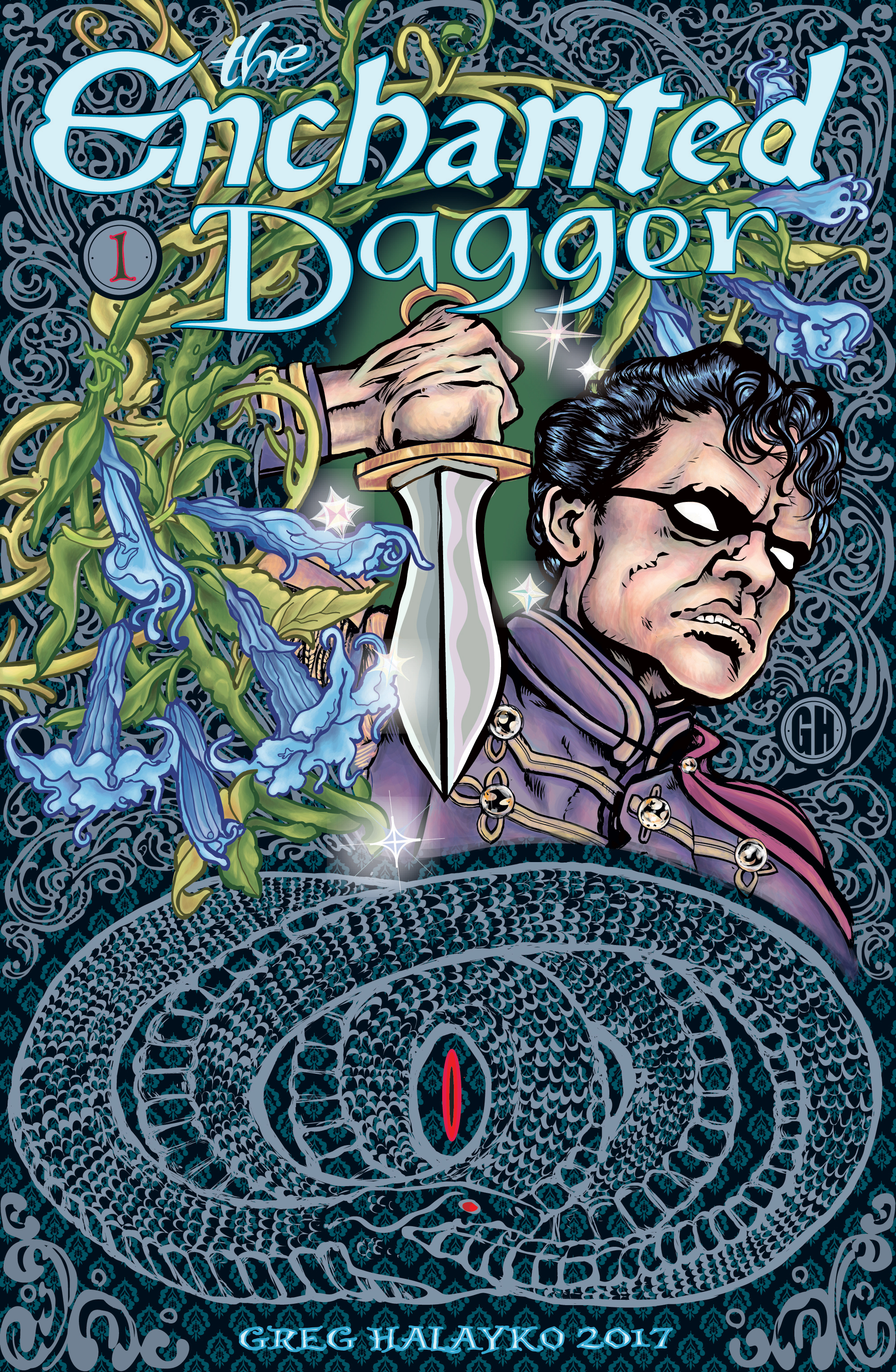 The Enchanted Dagger #1 – Cover